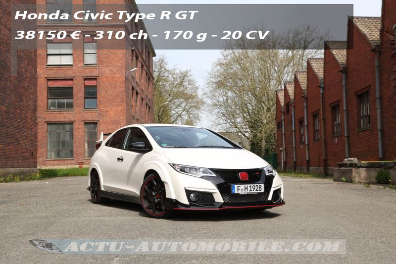 Essai Honda Civic Type R