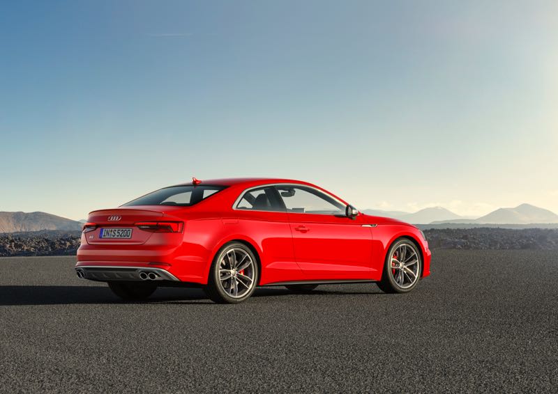 Nouveautés : Audi A5 Coupé et S5 Coupé 2016