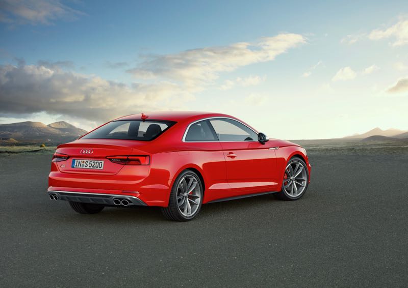 Nouveautés : Audi A5 Coupé et S5 Coupé 2016