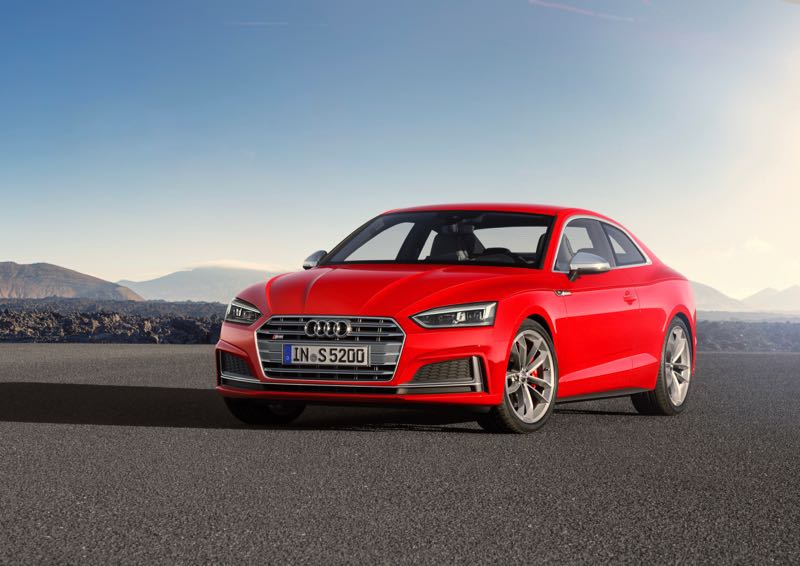 Nouveautés : Audi A5 Coupé et S5 Coupé 2016