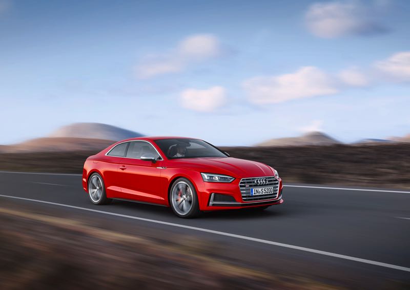 Nouveautés : Audi A5 Coupé et S5 Coupé 2016