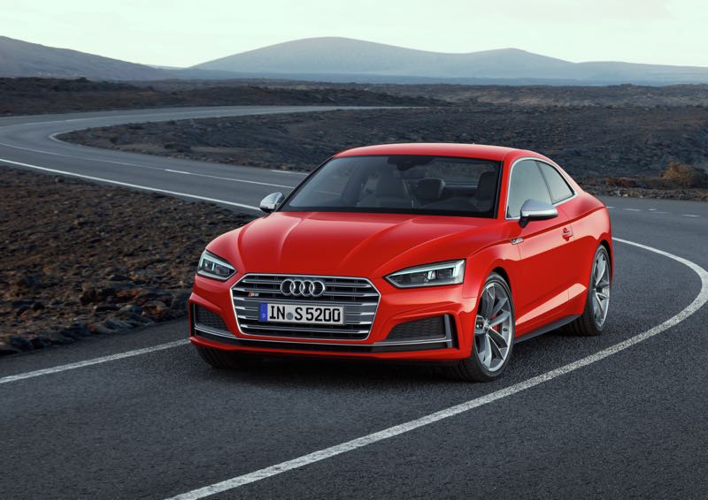 Nouveautés : Audi A5 Coupé et S5 Coupé 2016