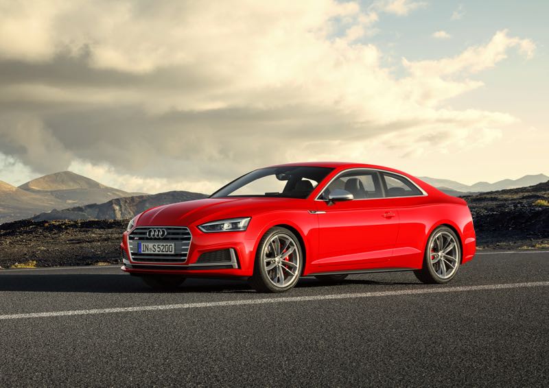 Nouveautés : Audi A5 Coupé et S5 Coupé 2016