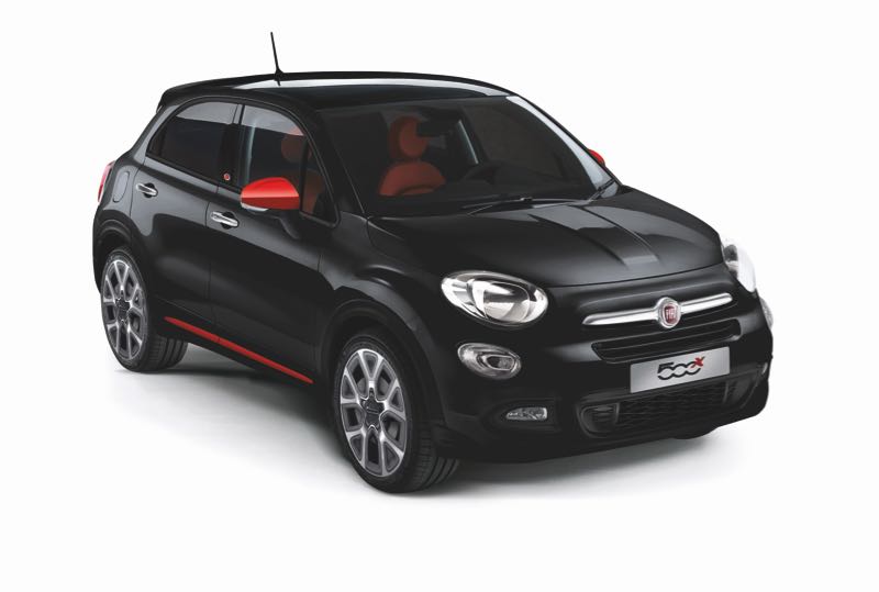 Série limitée : Fiat 500X Rosso Amore