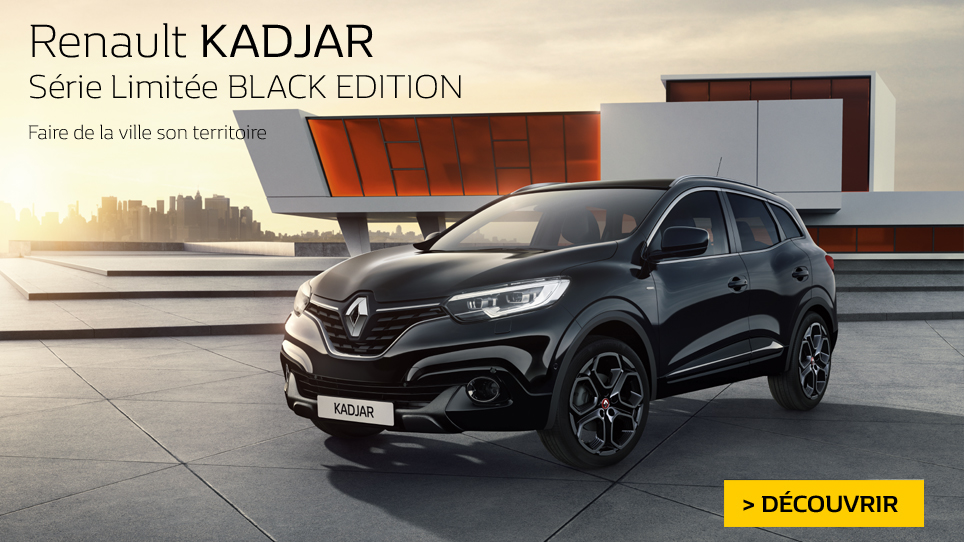 Série limitée : Renault Kadjar Black Edition