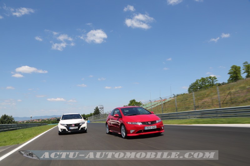 Honda Civic Type R FN2 sur le Hungaroring