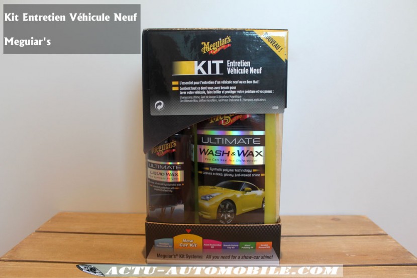 Kit Entretien Véhicule Neuf - Meguiar's