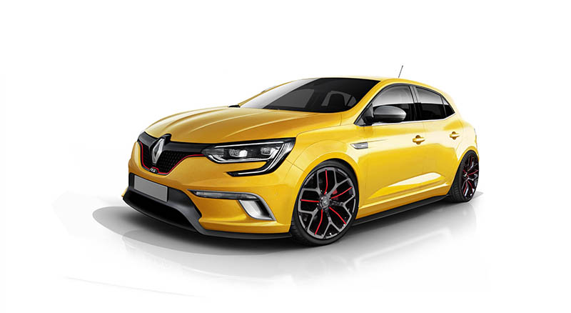 Nouvelle Renault Mégane 4 R.S 300