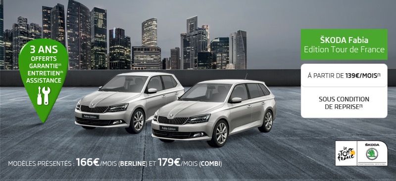 Skoda Fabia Tour de France