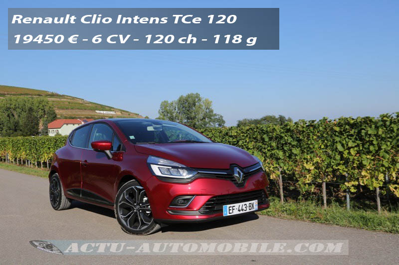 Essai nouvelle Renault Clio TCe 120 BVM