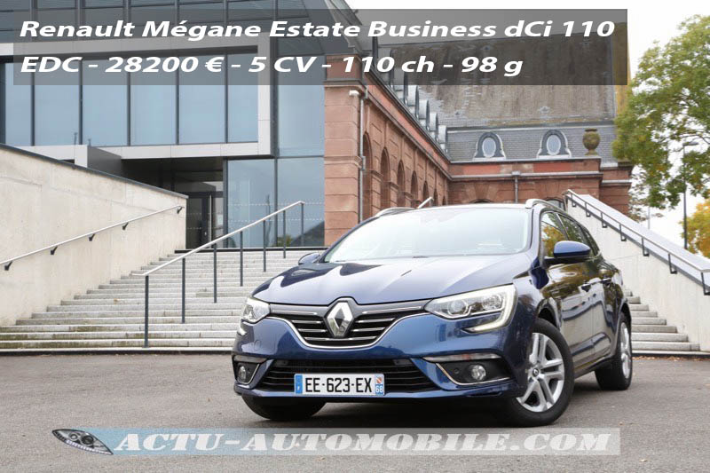 Essai nouvelle Renault Mégane Estate Business