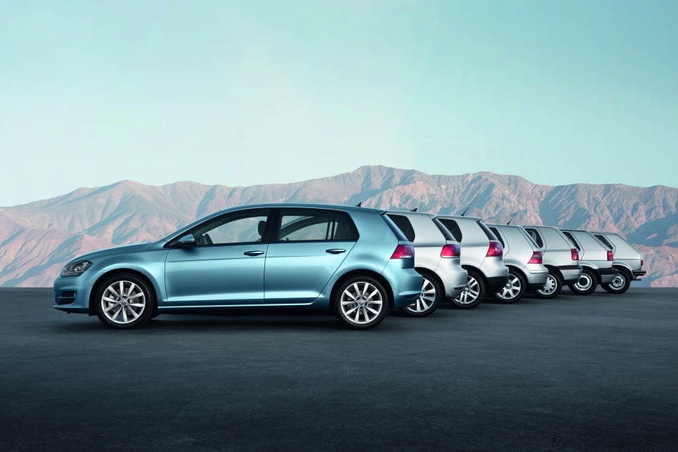 Volkswagen Golf toutes les générations