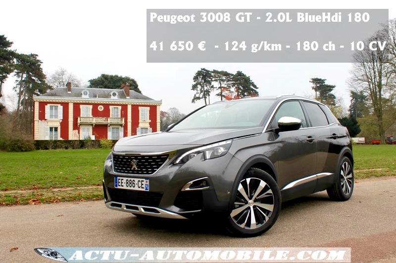 essai nouveau Peugeot 3008