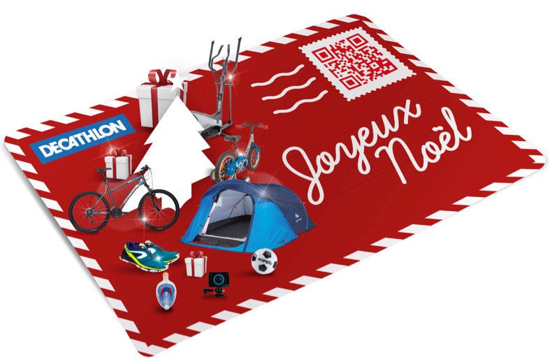 Idée Cadeau : la Carte cadeau Decathlon