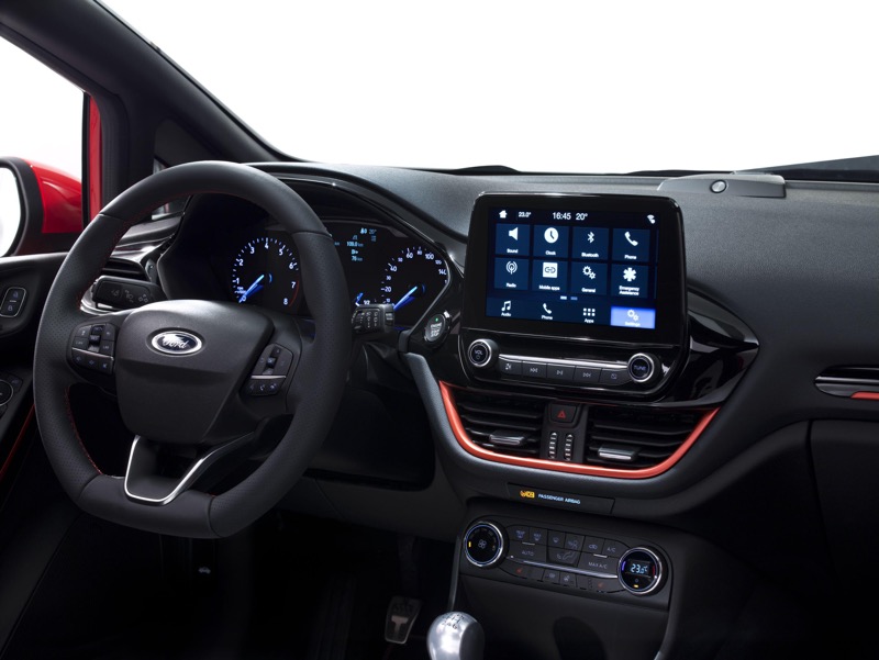 Intérieur Ford Fiesta 2017