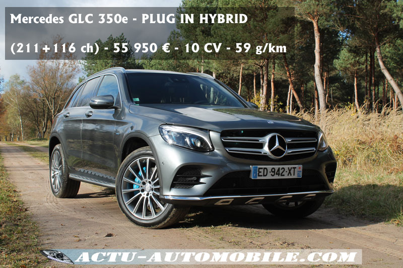 Essai Mercedes GLC hybride