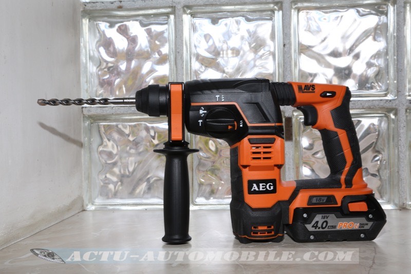 Test : perforateur AEG Powertools BBH 18 LI-402C