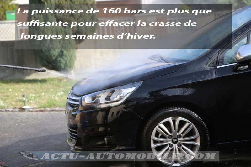 Test Nettoyeur haute pression Michelin MPX 160 PRM