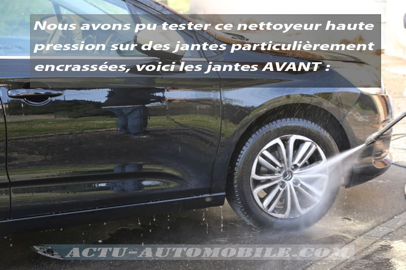 Test Nettoyeur haute pression Michelin MPX 160 PRM