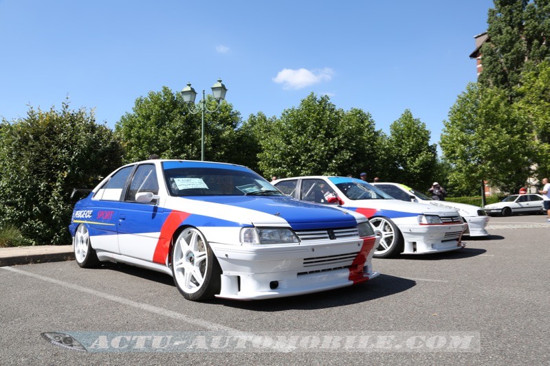 Reportage : les 30 ans de la Peugeot 405 à Sochaux