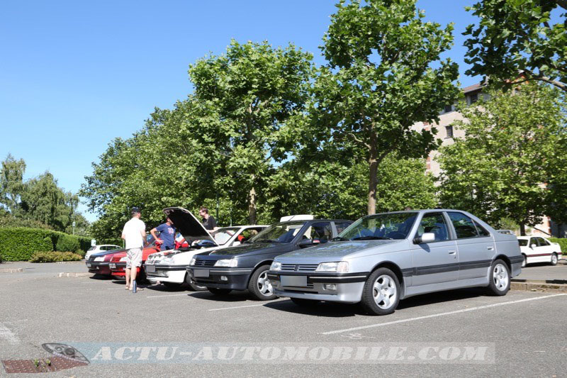 Reportage : les 30 ans de la Peugeot 405 à Sochaux