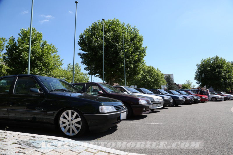 Reportage : les 30 ans de la Peugeot 405 à Sochaux