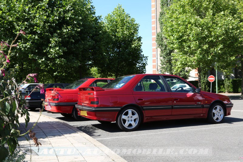 Reportage : les 30 ans de la Peugeot 405 à Sochaux