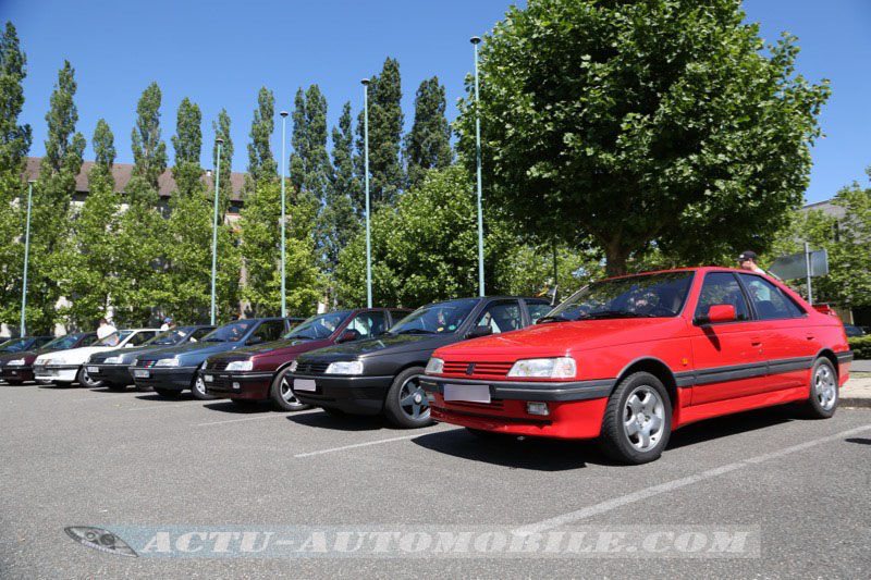 Reportage : les 30 ans de la Peugeot 405 à Sochaux