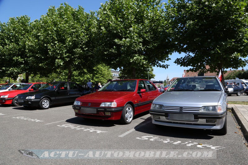 Reportage : les 30 ans de la Peugeot 405 à Sochaux