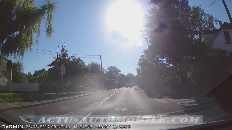 Test Dash Cam Garmin 55