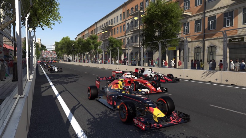 Test F1 2017 sur PS4