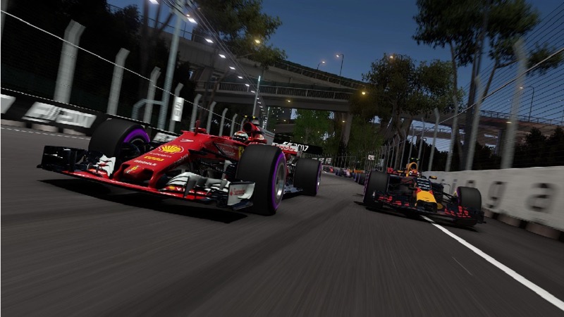 Test F1 2017 sur PS4