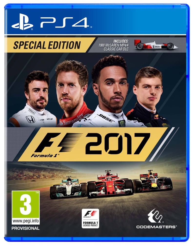 Test F1 2017 sur PS4