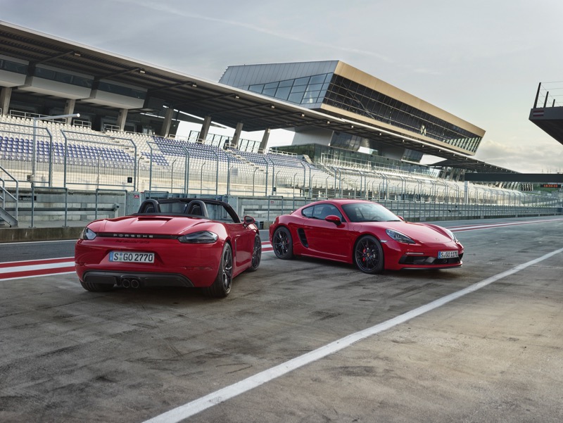 Porsche 718 Boxster et 718 Cayman GTS