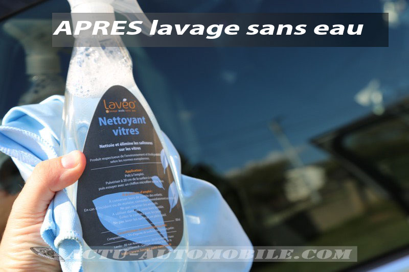 Test nettoyant vitres Lavéo