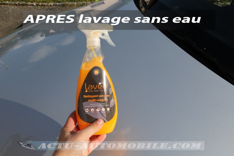 Test nettoyant sans eau multi-usages Lavéo