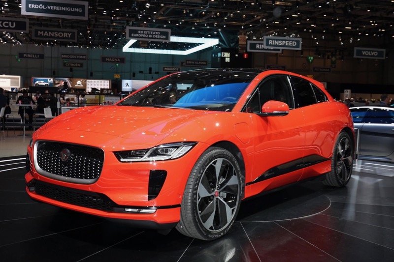 Le Jaguar I-Pace au Salon de Genève 2018