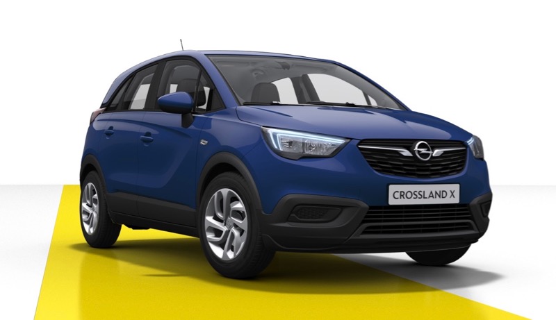 Opel Crossland X : 139 € par mois + apport de 2850 euros = 212 euros X 37 mois - Sous Conditions de reprise