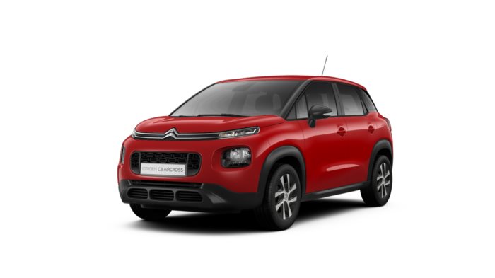 Citroën C3 Aicross : 159 € / mois + apport de 2200 € = 215,69 € X 36 mois