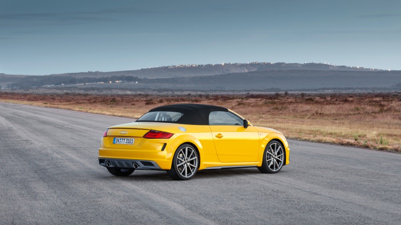 Audi TT coupé et roadster 2018 : le restyling