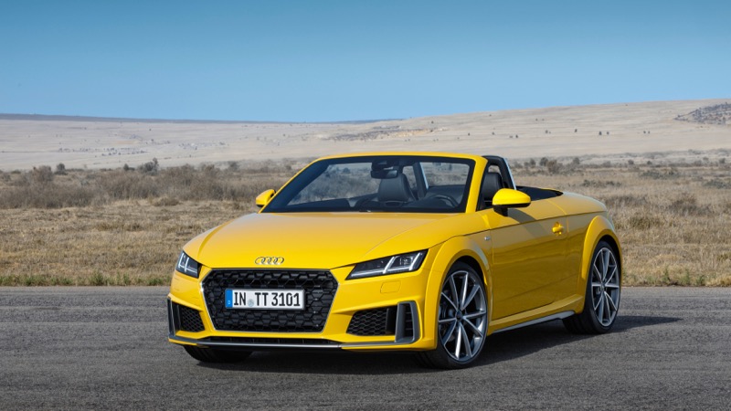 Audi TT coupé et roadster 2018 : le restyling