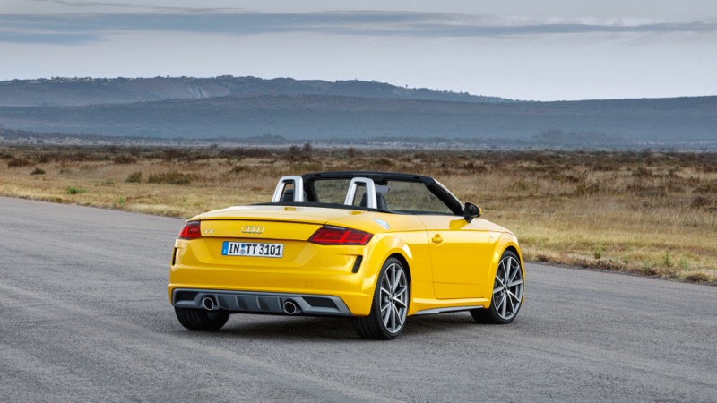 Audi TT coupé et roadster 2018 : le restyling