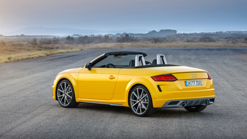 Audi TT coupé et roadster 2018 : le restyling
