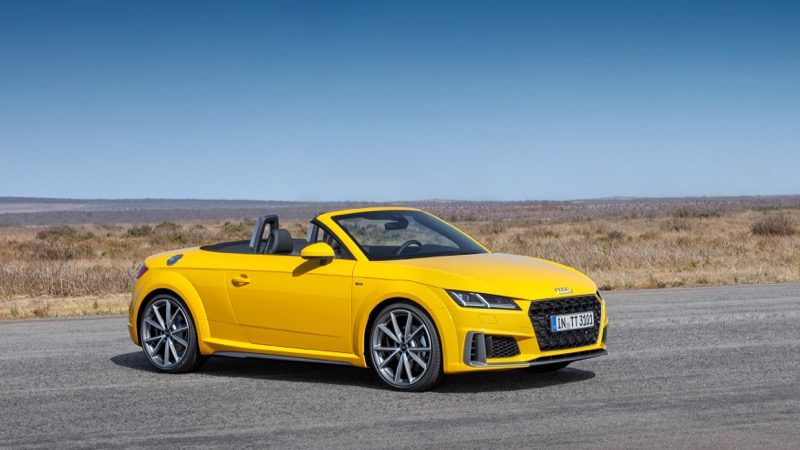 Audi TT coupé et roadster 2018 : le restyling