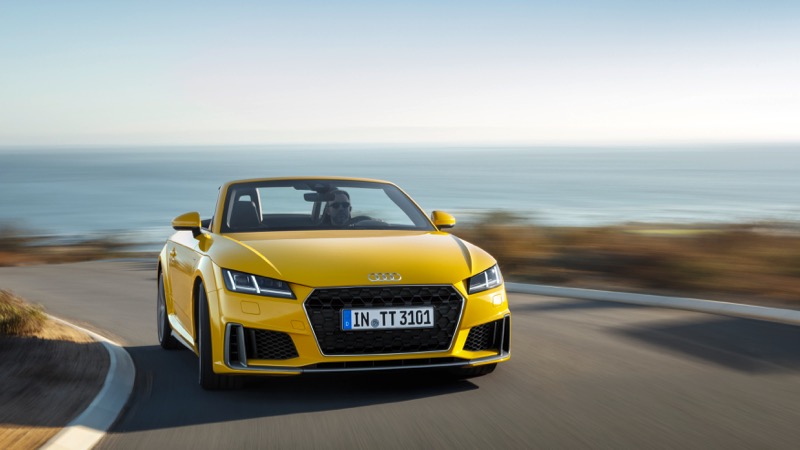 Audi TT coupé et roadster 2018 : le restyling