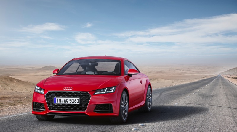 Audi TT coupé et roadster 2018 : le restyling