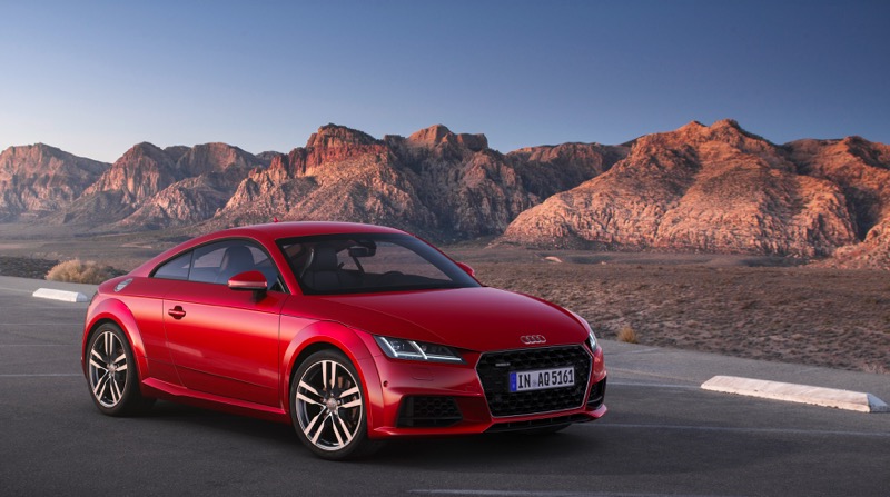 Audi TT coupé et roadster 2018 : le restyling