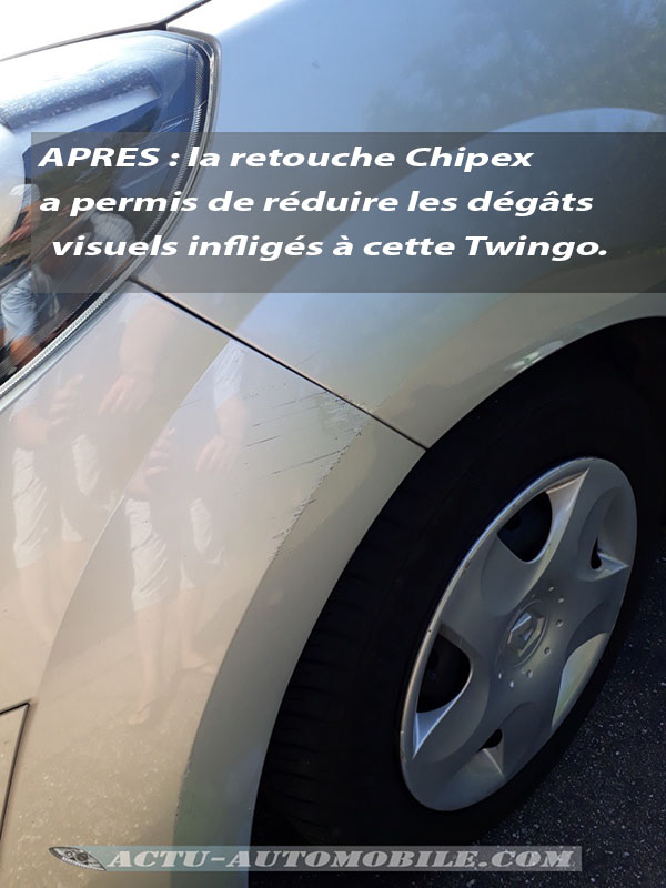 Test Kit de retouche peinture Chipex