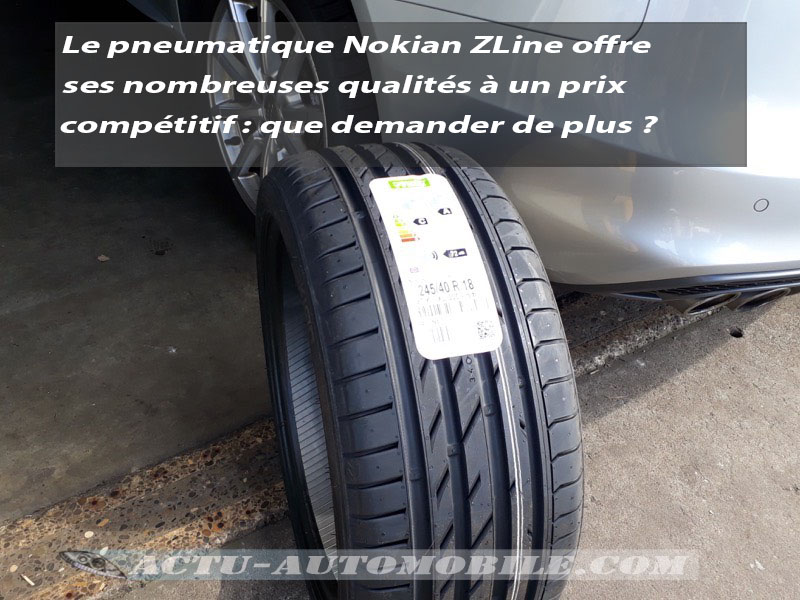 Essai pneu Nokian ZLine