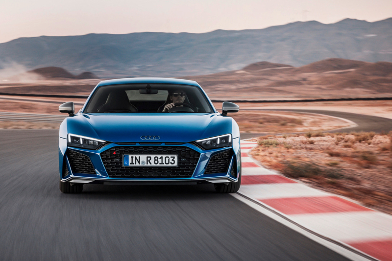 Audi R8 coupé et spyder : facelift pour 2019